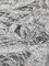 1 Yard Silver Sheer Floral Stretch Lace Fabric Shimmery Nylon Spandex 58/60″ Wide